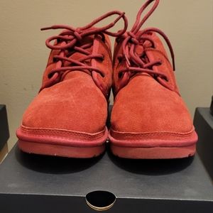 Men RED UGG BOOTS size 12